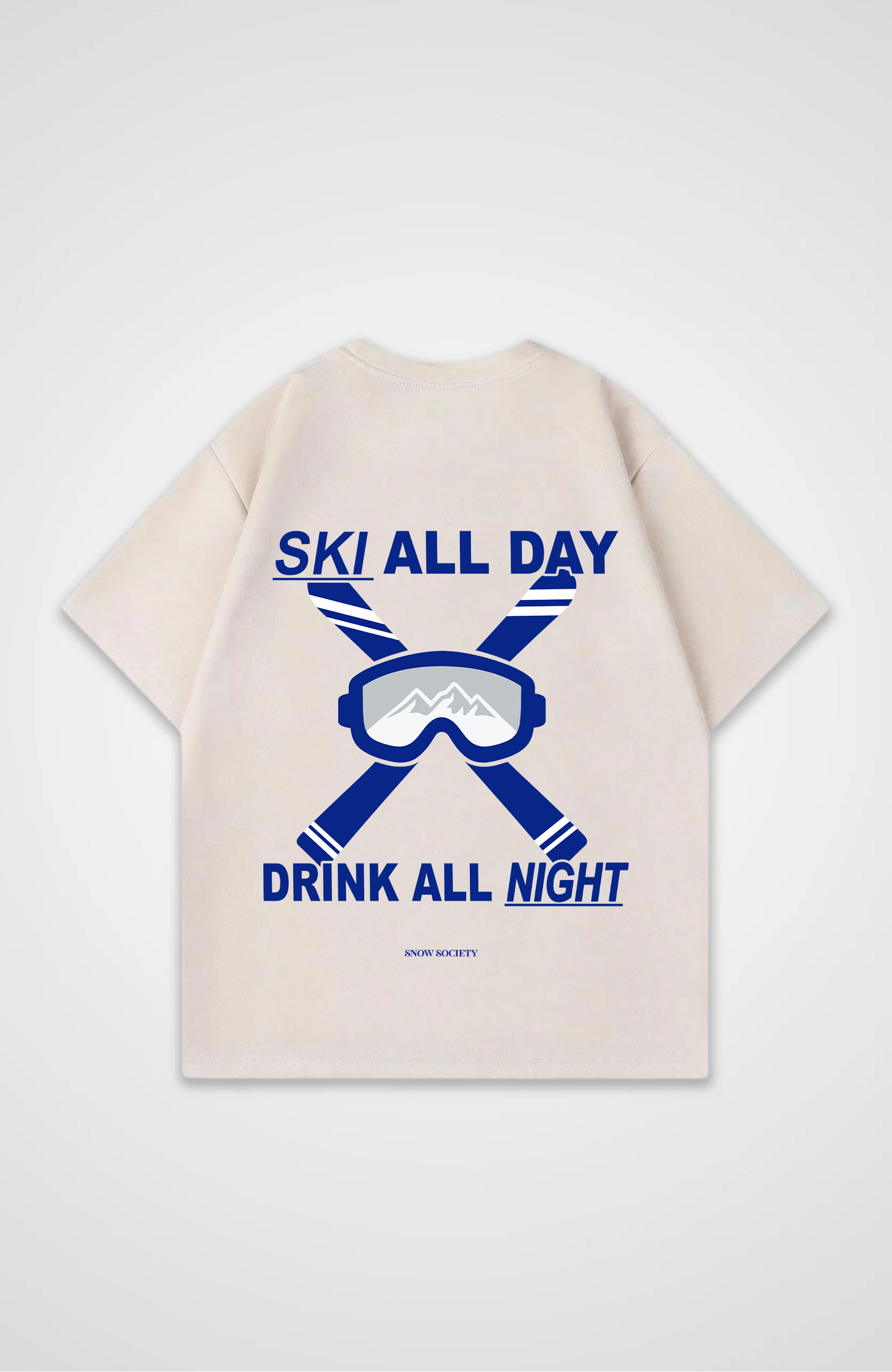 Ski all day Oversized Shirt