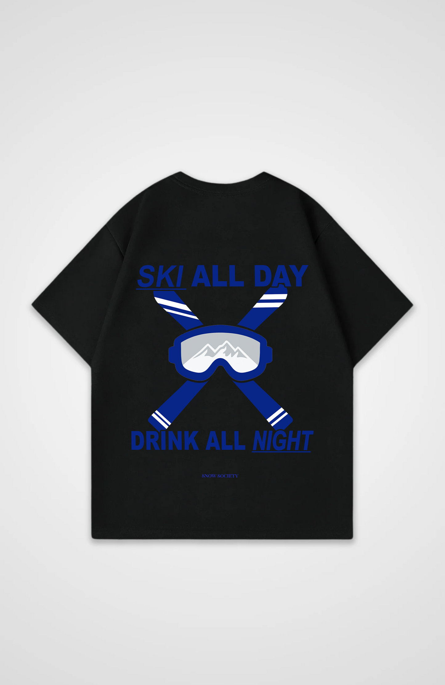 Ski all day Oversized Shirt