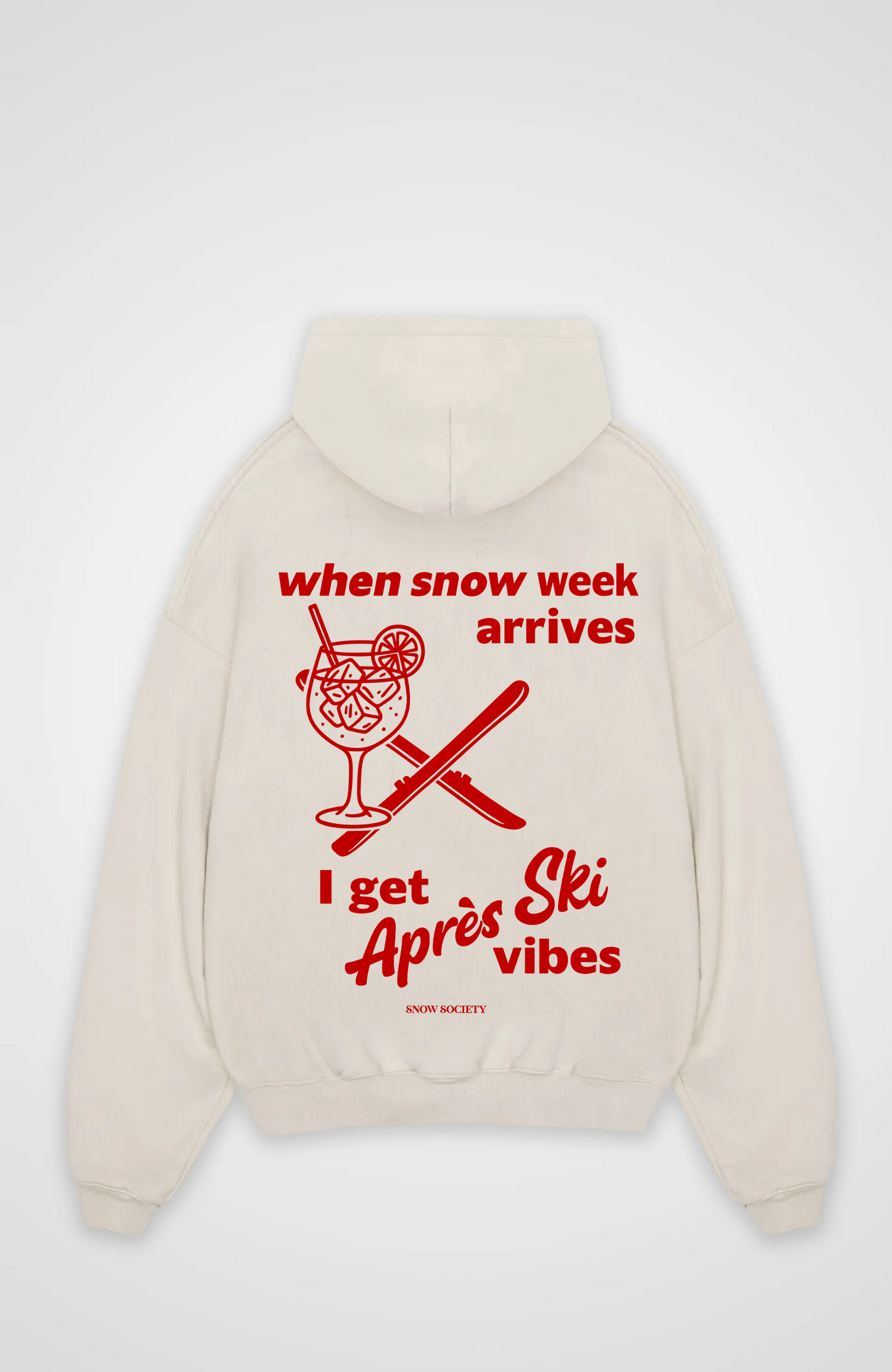 Apres Ski vibes Oversized Hoodie