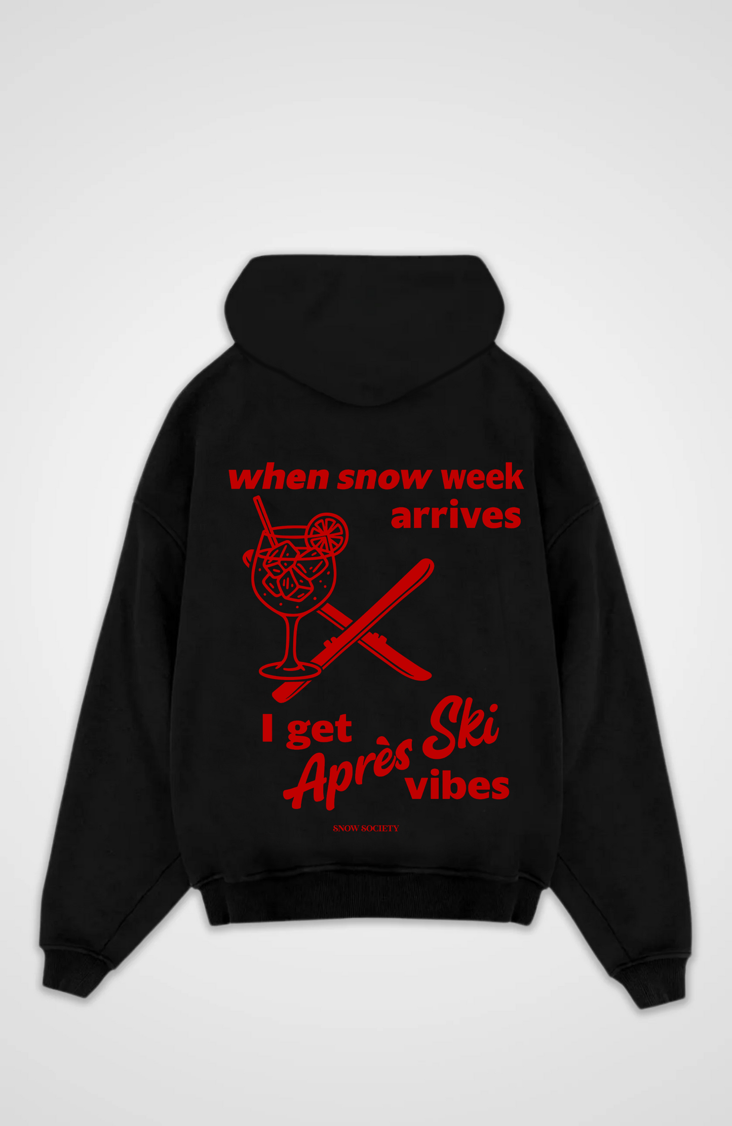 Apres Ski vibes Oversized Hoodie