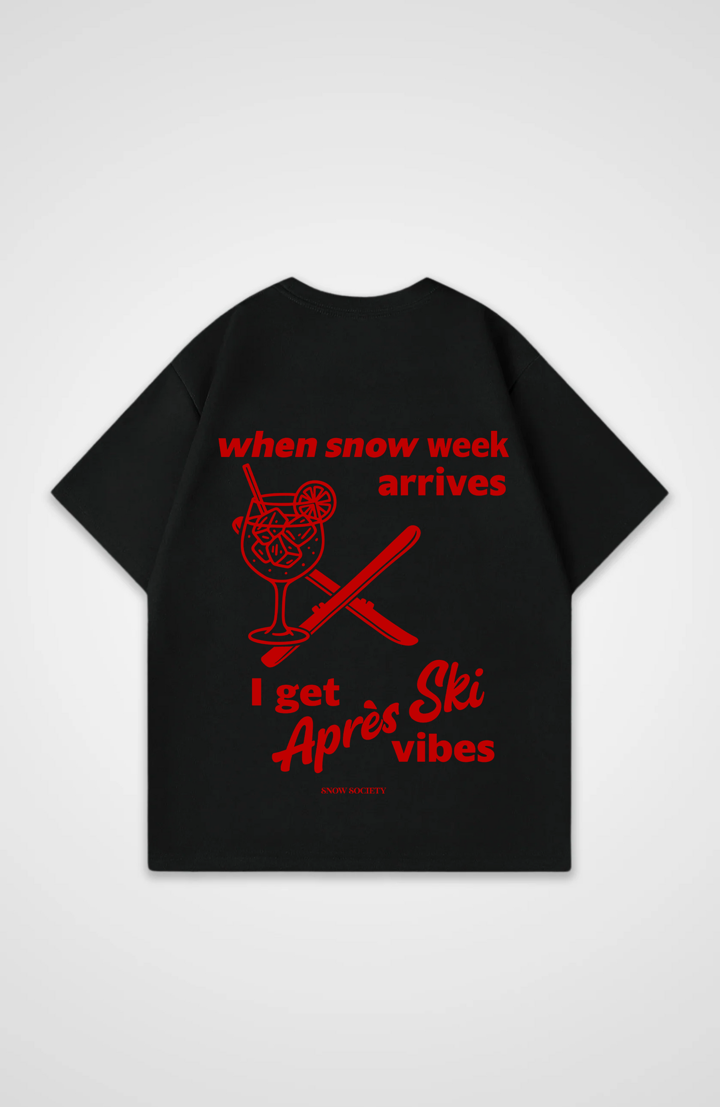 Apres Ski vibes Oversized Shirt