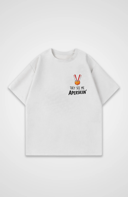 They see me Apresskiin' Oversized Shirt