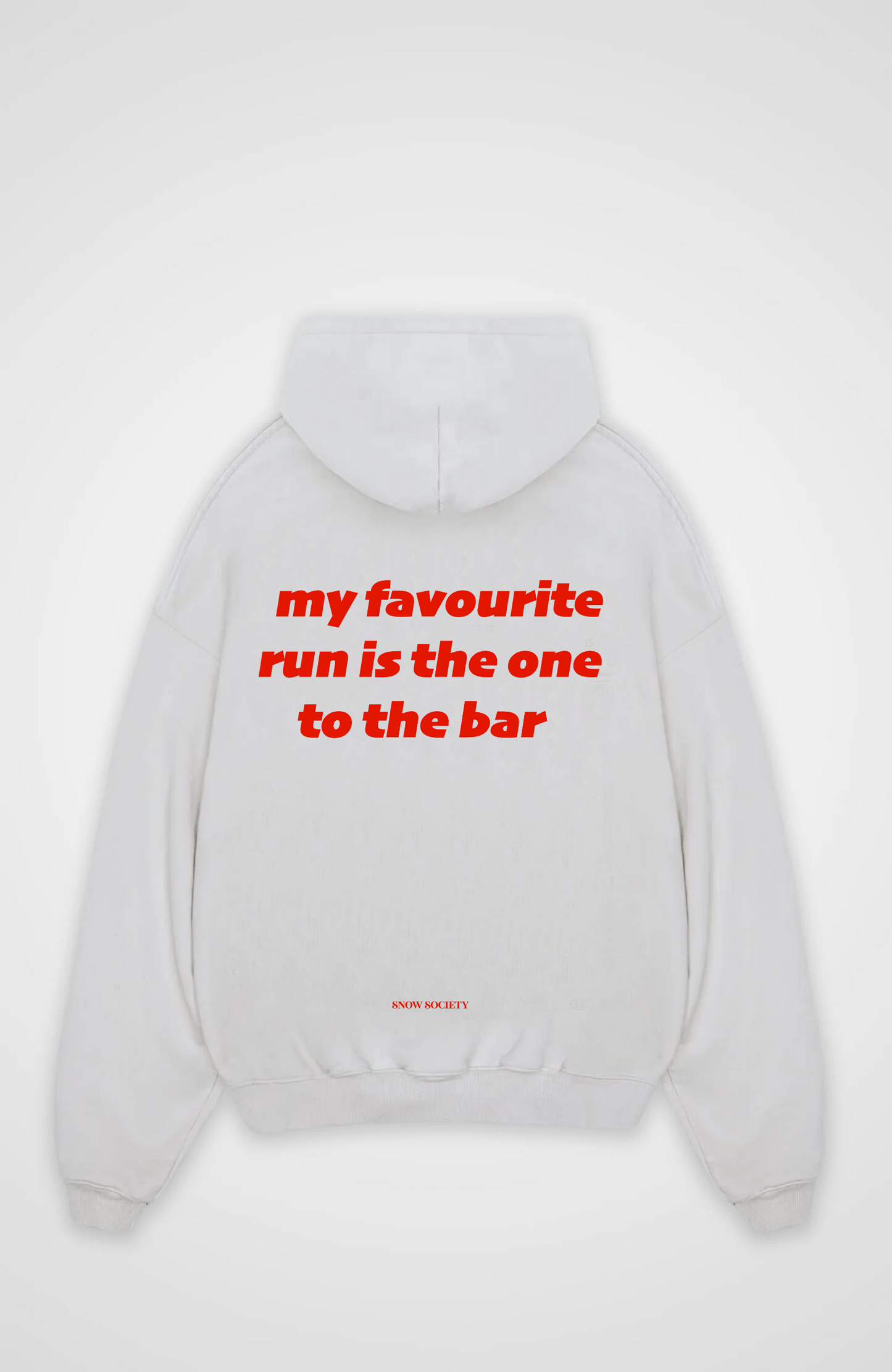 my favourite run to the Bar Oversized Hoodie