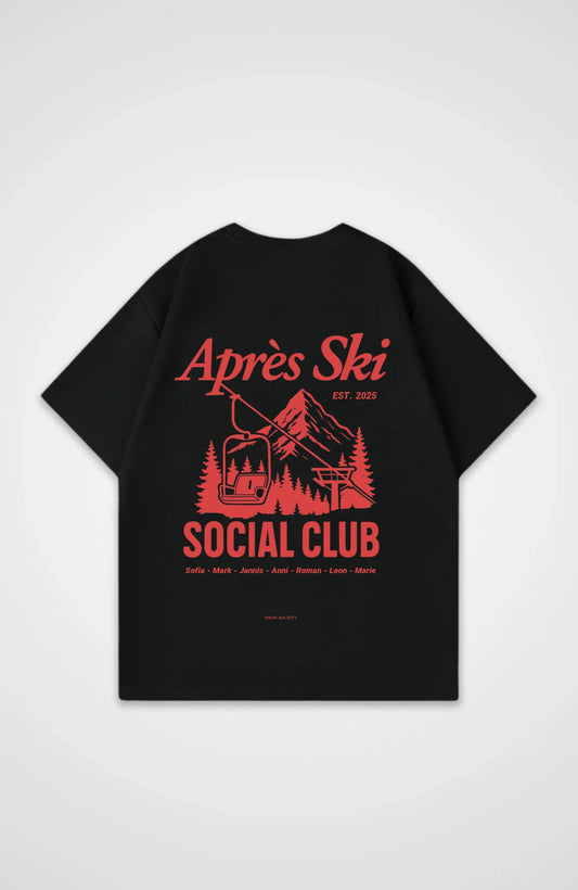 Oversized Shirt Schwarz hinten