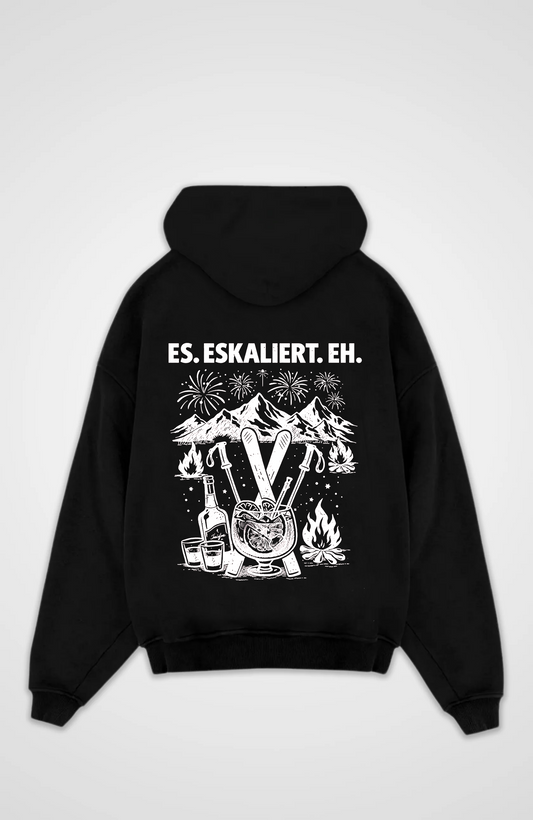 Es. Eskaliert. Eh. Oversized Hoodie