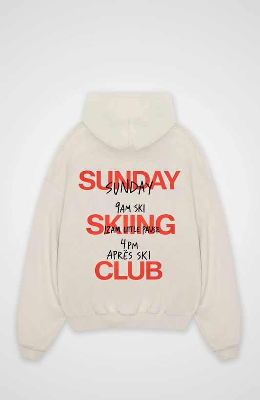 Sunday Skiing Club Oversized Hoodie