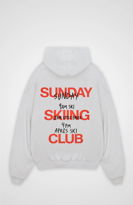 Sunday Skiing Club Oversized Hoodie