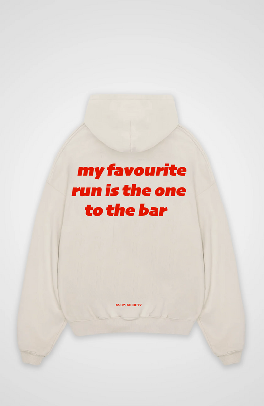 my favourite run to the Bar Oversized Hoodie