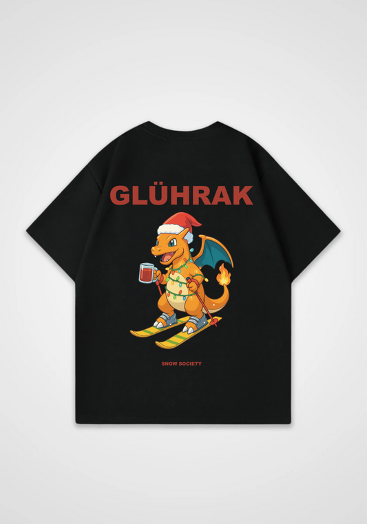 Glührak Oversized Shirt - Black Back (Designed)