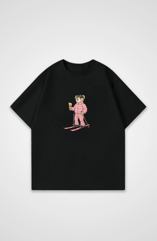 Ski Bär Pink Oversized Shirt
