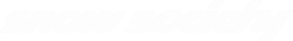 snow society logo weiss